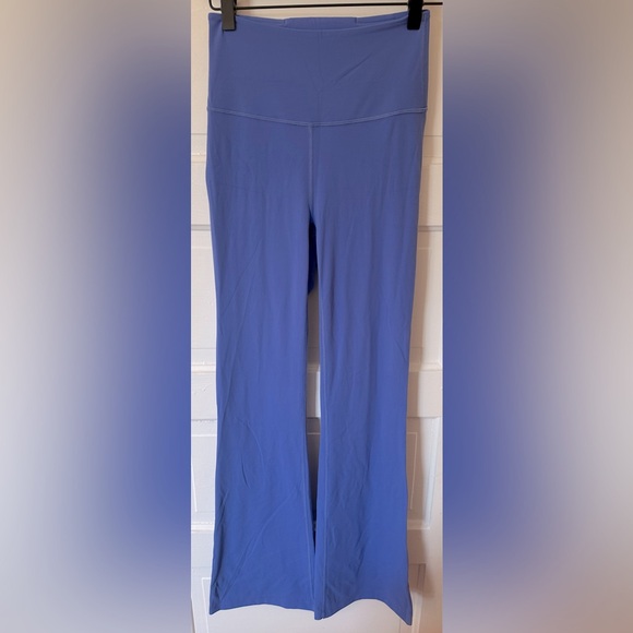 lululemon athletica Pants - Lululemon Groove Super-High-Rise Flared Pant Nulu Wild Indigo Sz 4